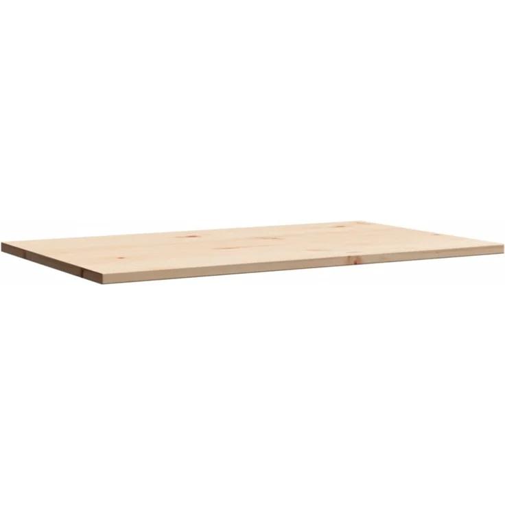 vidaXL Tischplatte 80x50x1,7 cm Rechteckig Massivholz Kiefer 847413 – Bild 7