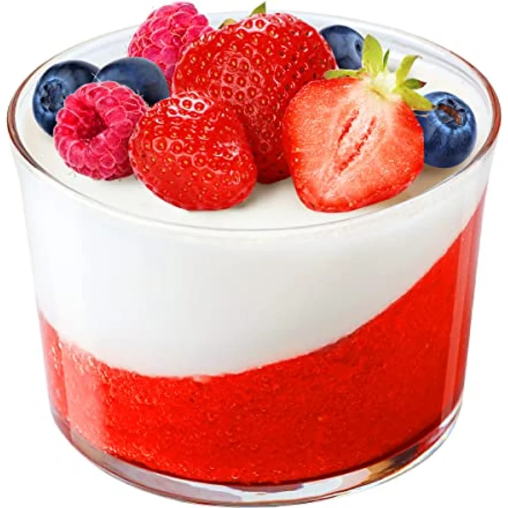 KONZEPT Dessertschale 6/12er Set Dessertgläser 150ml, transparente Dessertschalen aus Glas, (Set, 6-tlg), für Tiramisu, Panna Cotta, Eis, Pudding, Joghurt-Müsli – Bild 2
