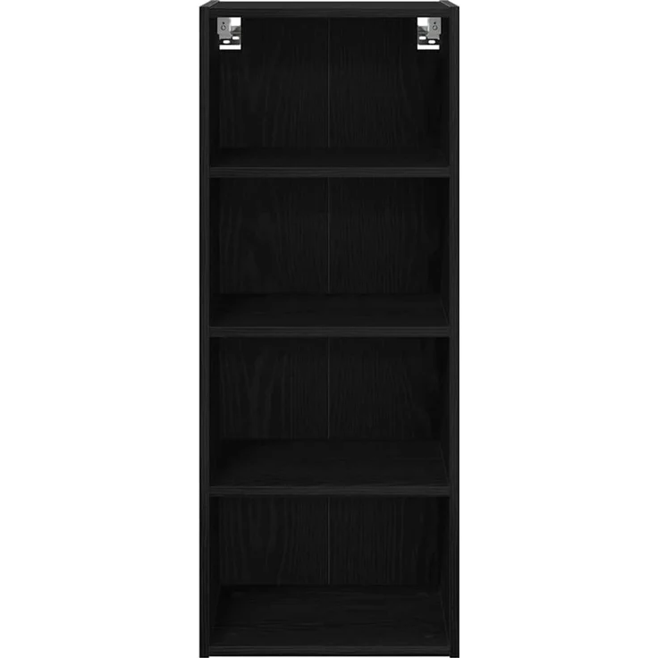 Küchen-Hängeschrank, Wandschrank Schwarz Eichen-Optik 40 x 29,5 x 100 cm – Bild 5