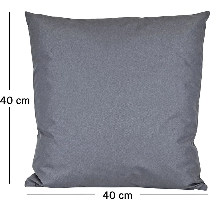 JACK Kissenbezüge 2er Set 40x40cm Outdoor Wasserfest, (2 Stück), 2x Kissenhülle, strapazierfähig, wasserabweisend, Innen & Außen – Bild 3