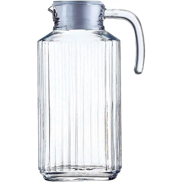 Kanne Luminarc Quadro Wasser Durchsichtig Glas 1,7 L
