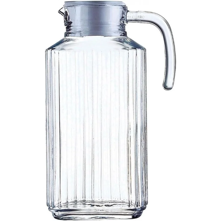 Kanne Luminarc Quadro Wasser Durchsichtig Glas 1,7 L – Bild 1