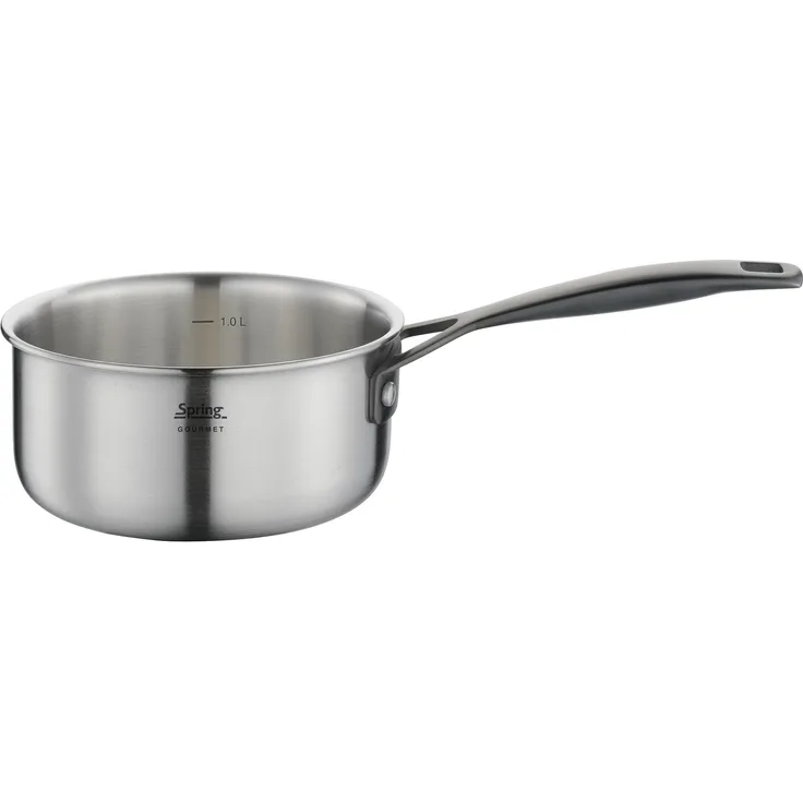 Stielkasserolle nieder GOURMET 16 cm schwarz