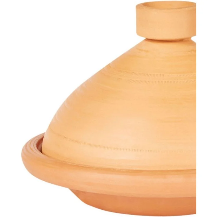 Marrakesch Orient & Mediterran Interior Dampfgartopf 2er Set ORIGINAL Tajine Tuareg Ø 27 cm + Nord-Afrikanische Küche Buch, (2-tlg), Handarbeit – Bild 2