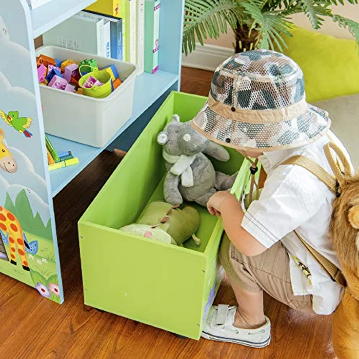 Fantasy Fields Sunny Safari Toy Organizer mit dem Rolling Storage Box TD-13219A – Bild 10