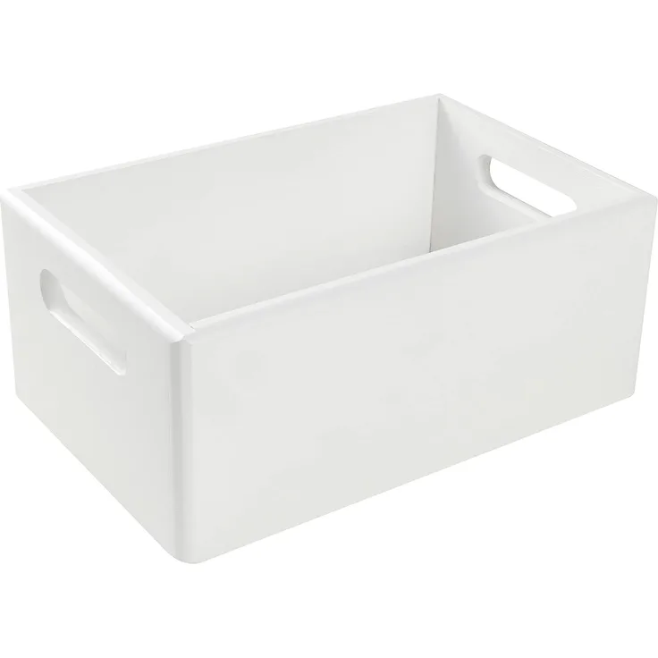 Creative Deco Holzkiste Obstkiste Korb 30x20x13cm (1cm) mit Griffen ohne Deckel, mit Griffen, ohne Deckel