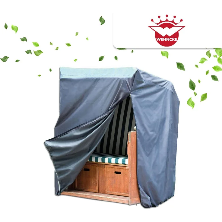 Wehncke 15182 Luxus Schutzhülle 170x130x100cm für Strandkorb