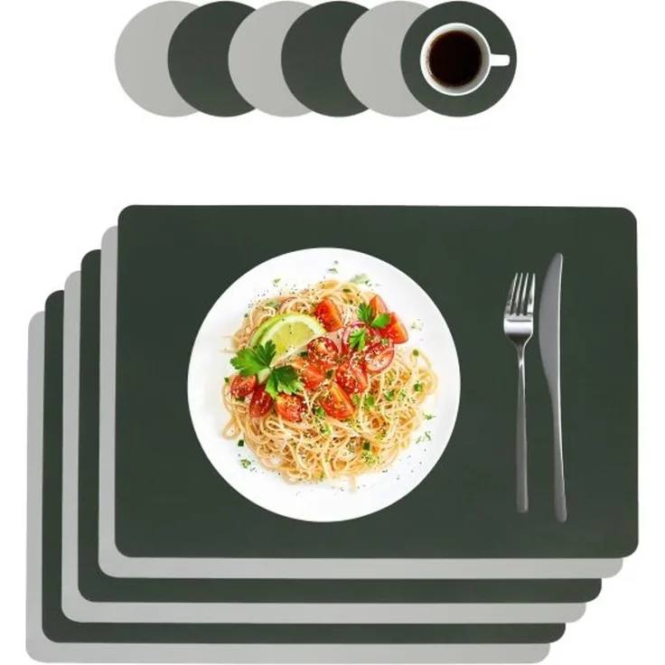 Platzdeckchen mit Untersetzern 6er Set 10053317_8805