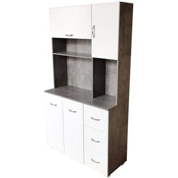 HTI-Line Hochschrank Küchenschrank Blanca (Stück, 1-St, 1x Schrank Blanca, ohne Dekoration) Küchenbuffet – Bild 4