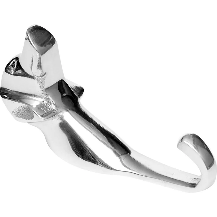 Brillibrum Wandhaken Wandhaken Kleiderhaken Hund Aluminium Garderobenhaken Leinenhaken – Bild 3