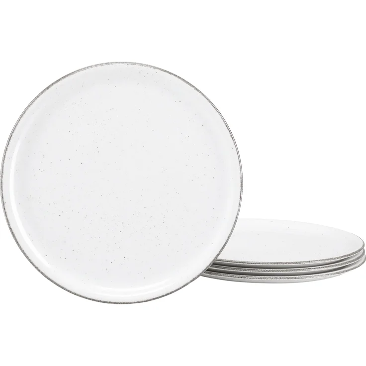 Vintage Nature Weiss, Pizzateller 4-tlg (mo) – Bild 1