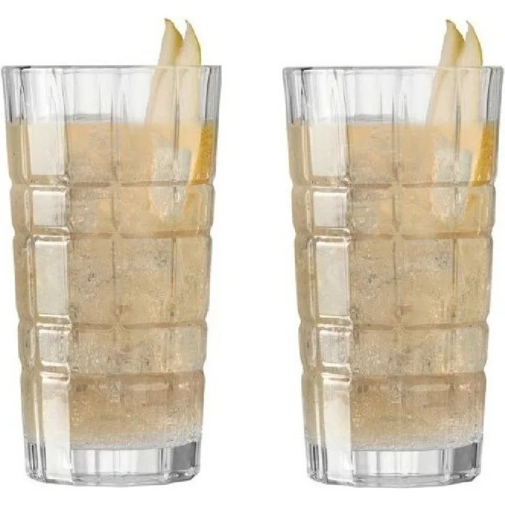 Leonardo Gingläser GIN 2er-Set, Schnapsglas, Trinkglas, Gin Glas, Glas, Klar, 300 ml, 022776