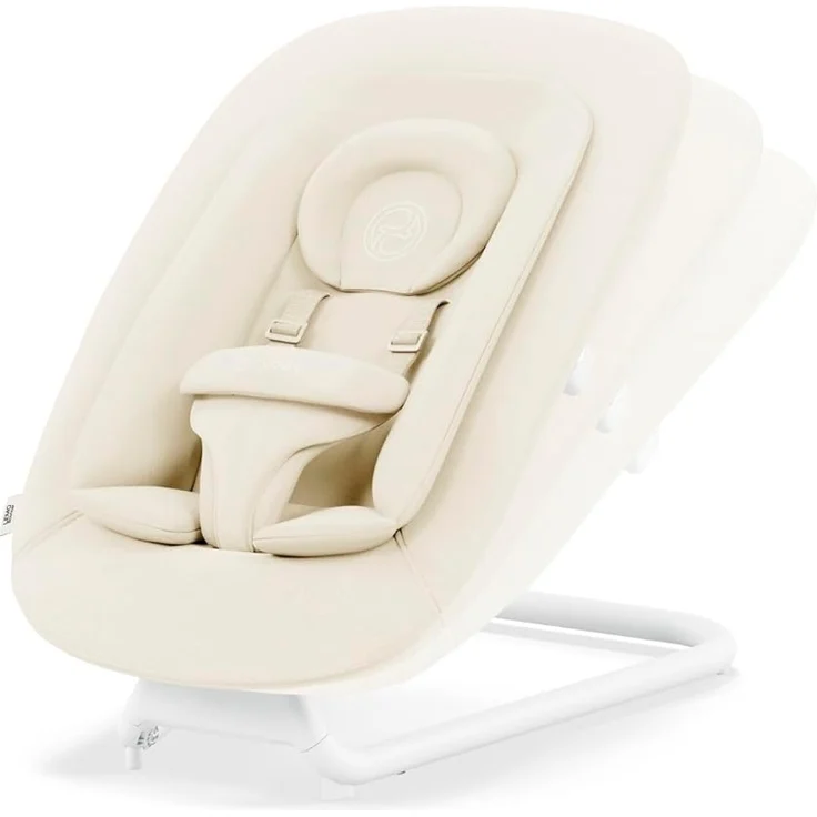 Cybex Lemo Bouncer – Canvas White Créme – Bild 2