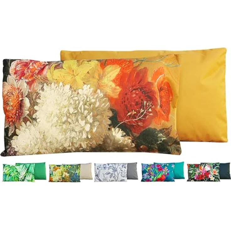 JACK Dekokissen Outdoor Lounge Kissen 30x50cm Motiv inkl. Füllung, mit Lotus-Effekt, Robust, Strapazierfähig, für Innen & Außen geeignet – Bild 2