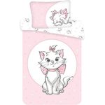 Disney Kinderbettwäsche Bettwäsche Marie Aristocats 100x135 cm + 40x60 cm 100% Baumwolle, Renforcé, 2 teilig, mit Reißverschluss