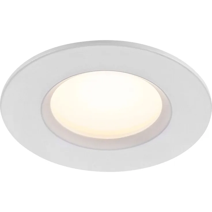 LED Einbauleuchte weiß Nordlux Tiaki IP65 mit 2700K, 4000K Switch Funktion