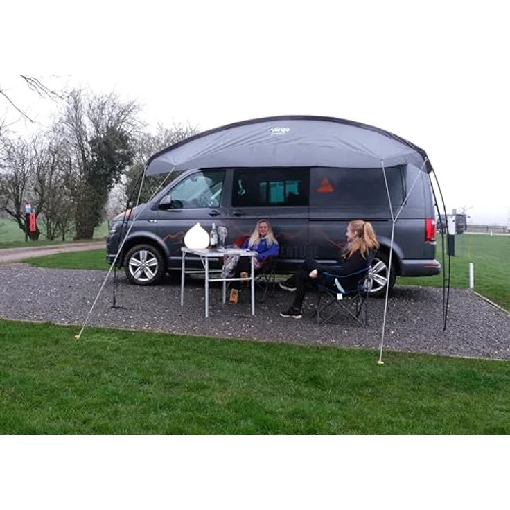 Vango Poled Sun Canopy Sonnensegel, grey violet – Bild 4