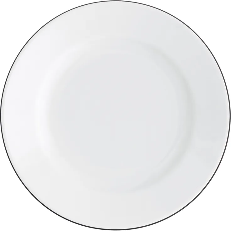 KAHLA Pronto Line Frühstücksteller 20,5 cm Line pure black