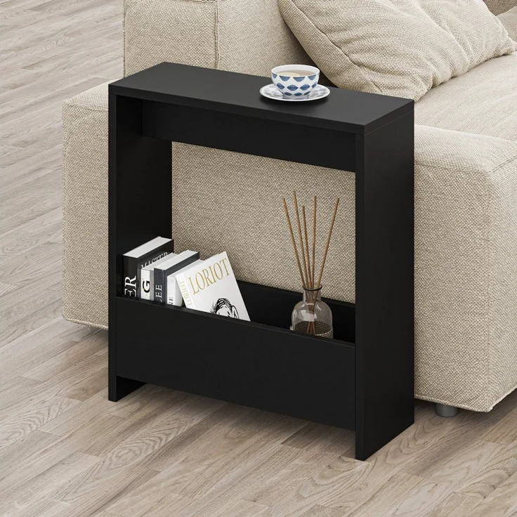 Decortie Beistelltisch Simpi (pack), Moderner Beistelltisch, Mehrzweck mit Kreativität, 55 x 20 x 60 cm – Bild 5