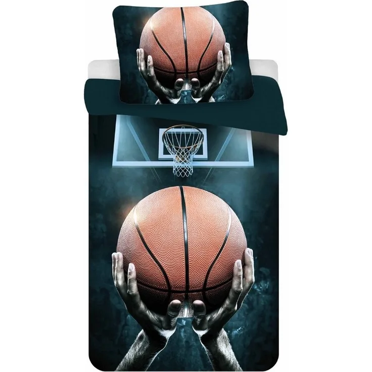 Sarcia. eu Bettbezug Basketball Jungen Baumwollbettwäsche 140cm x 200cm