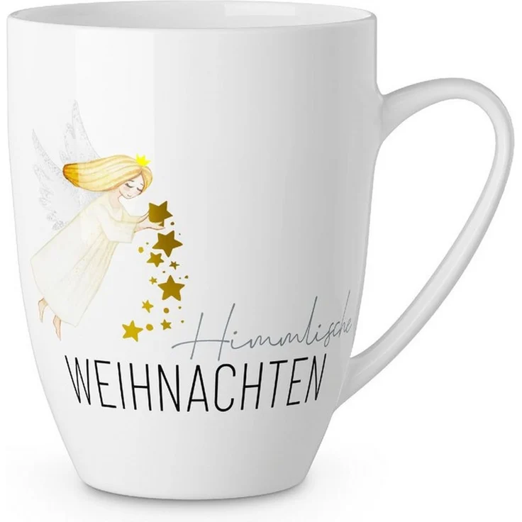 Weihnachtstasse Kaffee Tee Tasse Becher 0,25l Geschenk la vida Engel 9501741