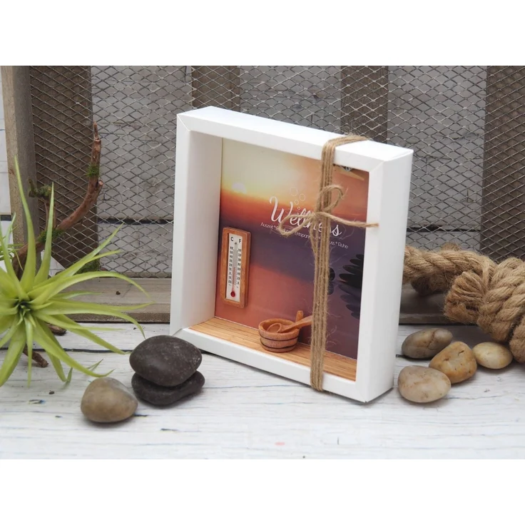 ZauberDeko Geschenkbox Geldgeschenk Verpackung Gutschein Wellness Sauna Erholung – Bild 2