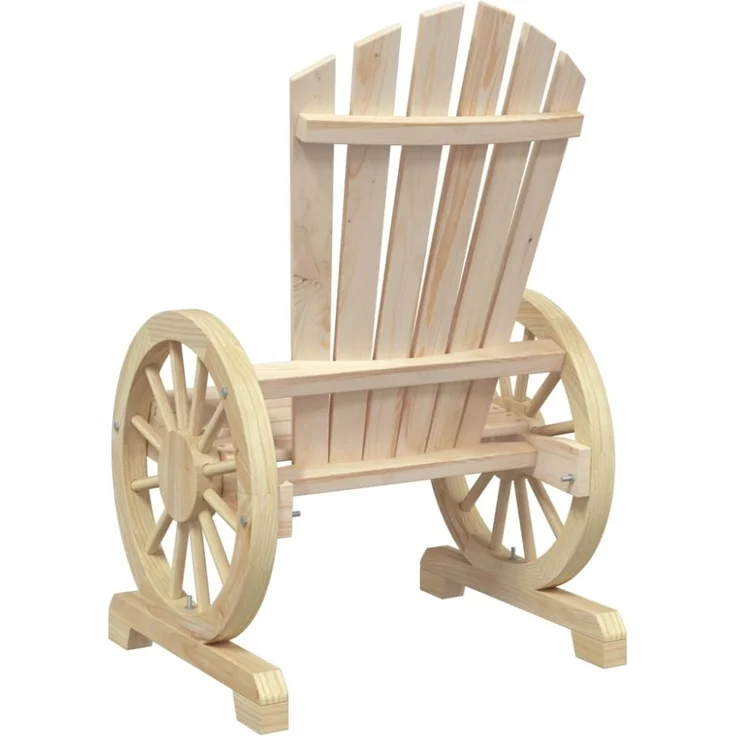 vidaXL Adirondack-Gartenstühle 4 Stk. Massivholz Tanne 3207117 – Bild 10