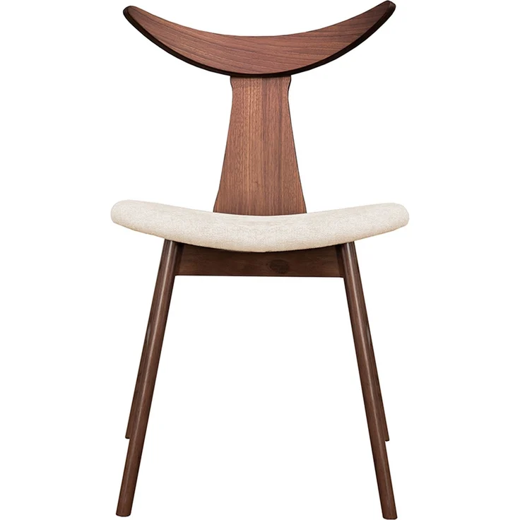 Selsey ‘Henrico’ Holzstuhl, Nussbaum/Latte – Bild 6
