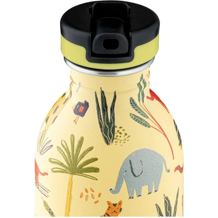 24 Bottles Trinkflasche Kids Urban Bottle Jungle Friends 250ml – Bild 3