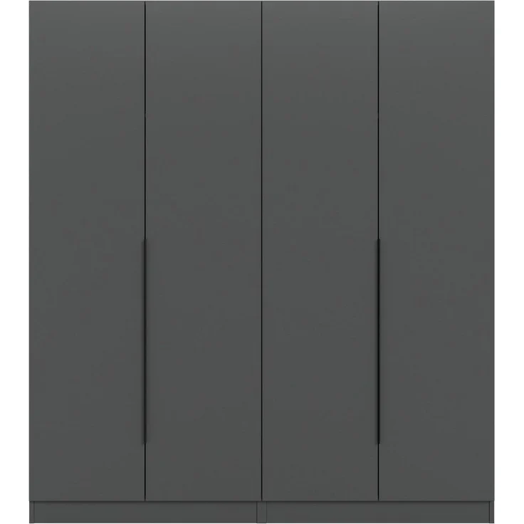 Home affaire Schrank-Set Skarde moderner Kleiderschrank Schlafzimmerschrank Otto´s Choice, (1-St, wähle deine beste Schrank Kombination), Skarde Kleiderschrank 160 cm, 2 Kleiderstangen und 2 Böden – Bild 2