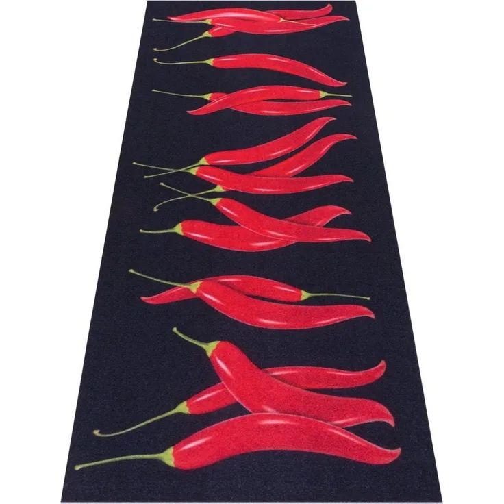 HANSE Home Küchenläufer Chili Dance, rechteckig, Höhe: 3 mm, Läufer, Rutschfest, Küchenteppich, Küche, Teppich, Pflegeleicht