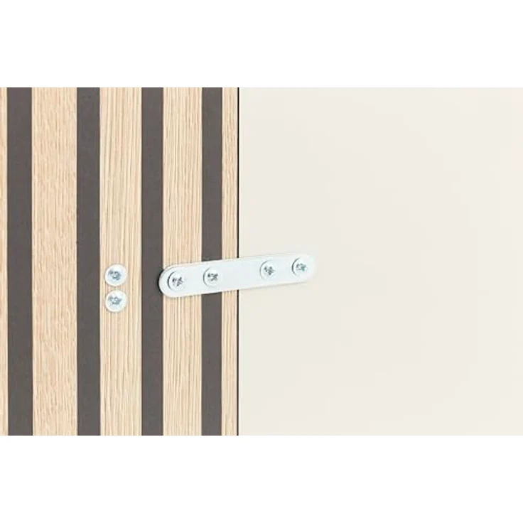 MID.YOU Garderobenpaneel Eiche Beige, Holzwerkstoff mit Aufhängemöglichkeit, 73.5x109x2.6 cm – Bild 2