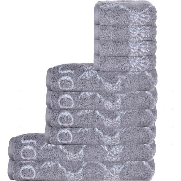 JOOP! Handtuch Handtuch Set, 10-tlg. - Cornflower, 2x Duschtuch, Frottier (10-St) – Bild 4