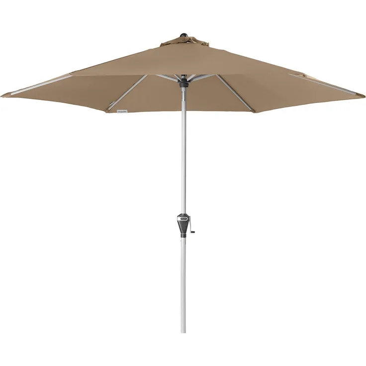 Doppler Sonnenschirm / Kurbelschirm "Active Auto Tilt 280" Greige