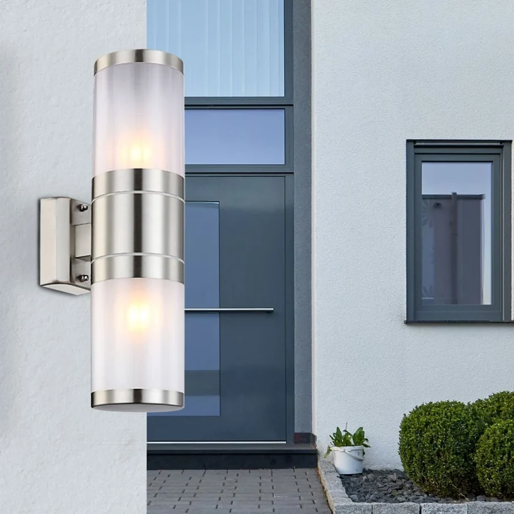 Edelstahl Wandleuchte für den Außenbereich XELOO – Bild 3