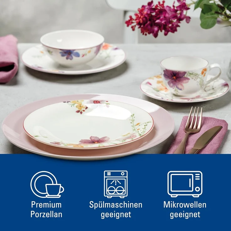 Villeroy & Boch Mariefleur Basic Starter-Set 10-teilig – Bild 2