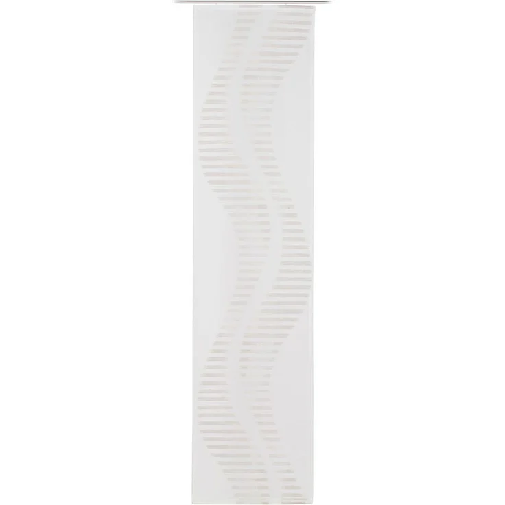 GÖZZE Flächenvorhang PIERO taupe BH 60x245 cm braun Gardine Fertigvorhang