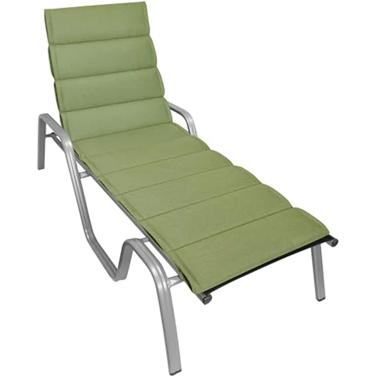 Herlag Liegenauflage Linnea, 200x60x4cm edles Strukturgewebe – Bild 8