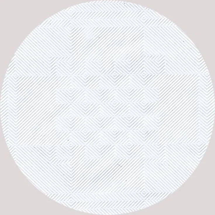 Papiertischtuch mit Damastprägung 50 m x 0,8 m weiss – Bild 2