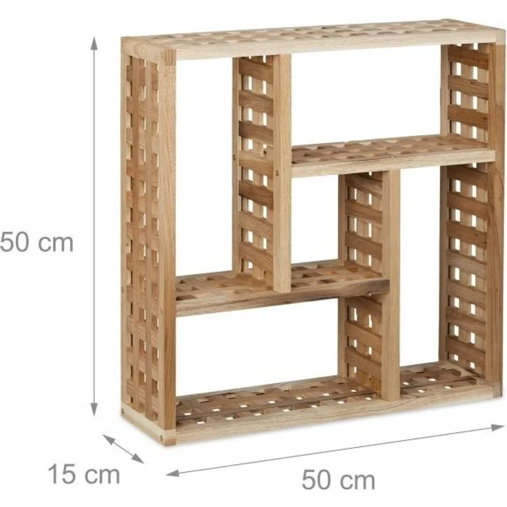 Wandregal Walnuss – Bild 4