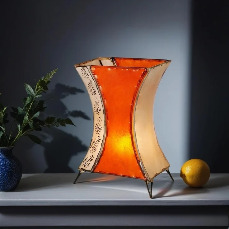 Marrakesch Orient & Mediterran Interior Nachttischlampe Orient Lampe Tischlampe Nachttischlampe Chika, Handarbeit – Bild 3