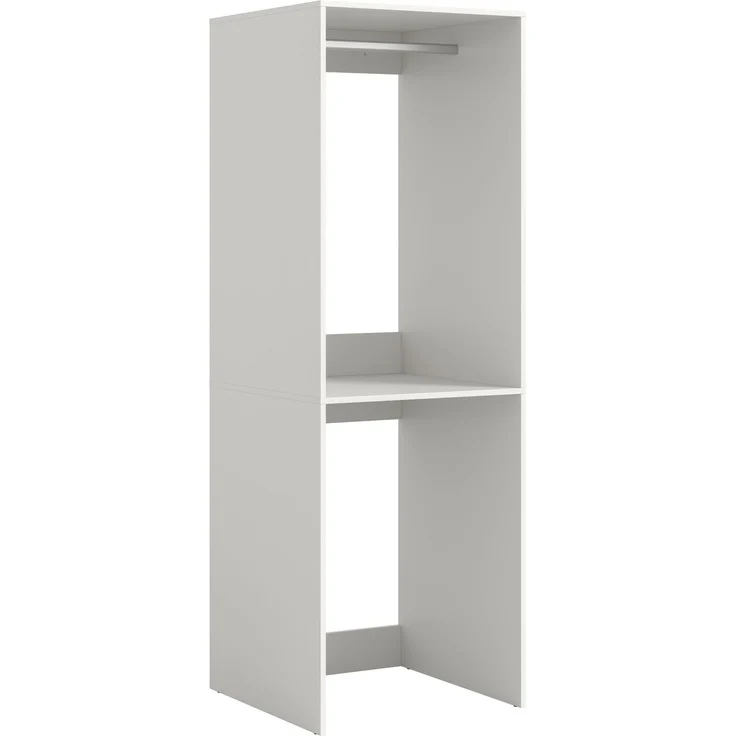 Waschmaschinenschrank (B/H/T: 66x195x60 cm) in weiß Nachbildung – Bild 3