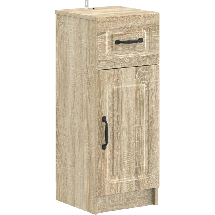 vidaXL 3-teiliges Badezimmer-Schranksystem UTRECHT 3 stk. Sonoma-Eiche 3418055 – Bild 3