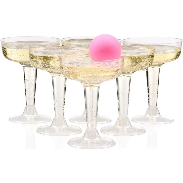 EDCO Spiel Prosseco Pong PONG - Büro & Garten & Esszimmer & Wohnzimmer & Küche Gläser in Transparent – Bild 3