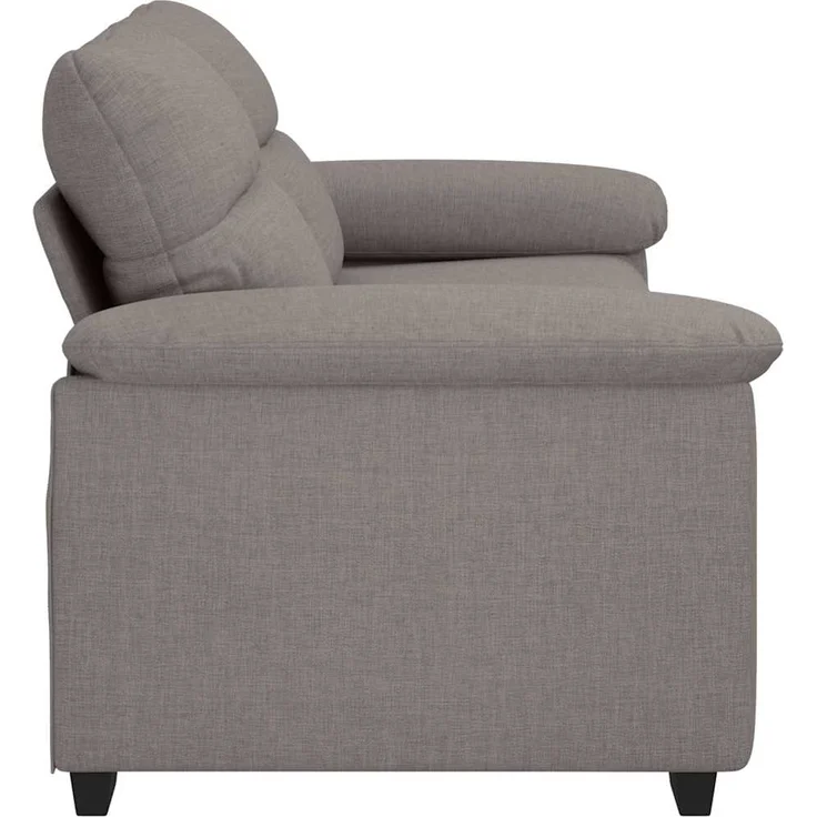 vidaXL 2-Sitzer-Sofa Taupe 180x81x84 cm Stoff 4105313 – Bild 4