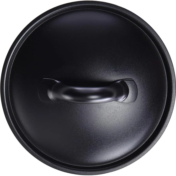 Alessi SG200-14 B Mami Deckel - Edelstahl 18-10 mit Silikonharz Beschichtung, schwarz. – Bild 3