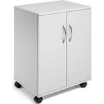 Durable Multifunktions-Wagen 74/53 geschlossen grau