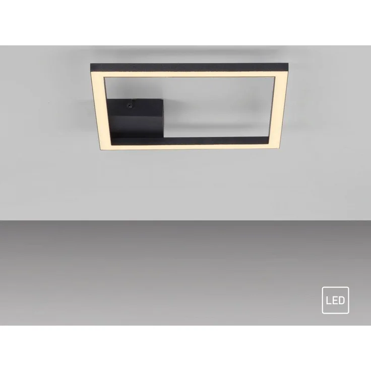 JUST LIGHT 14707-18 IVEN Deckenleuchte schwarz 3000K