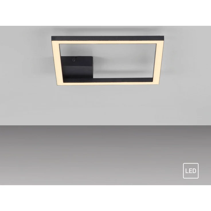JUST LIGHT 14707-18 IVEN Deckenleuchte schwarz 3000K – Bild 1