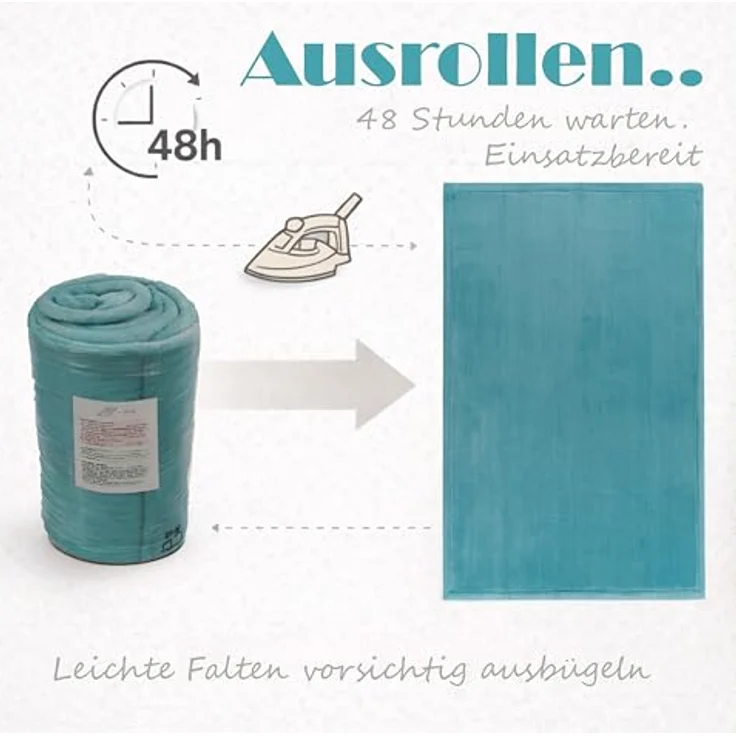 Paco Home Teppich Kinderzimmer Kinderteppich Baby Spielteppich Krabbeldecke Krabbelmatte Weich rutschfest Jungen Mädchen Deko, Grösse:120 cm Rund, Farbe:Blau – Bild 10
